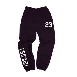 23 Chicago Sweatpants, Retro 1, Black White, 5, OG 13, 5, 9, 11, 12